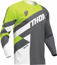 THOR Jersey SECTOR CHECKER yellow/gray L