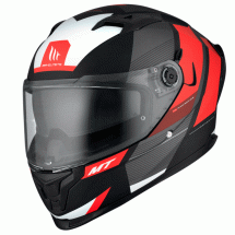 MT Шлем интеграл BRAKER SV CHENTO B0 черный/красный/белый матовый S