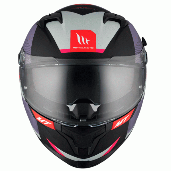 MT Full-face helmet BRAKER SV CHENTO B9 black/violet/pink matt XS