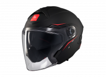 MT Open face helmet COSMO SV SOLID A1 black matt M