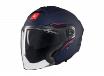 MT Open face helmet COSMO SV SOLID A7 blue matt M