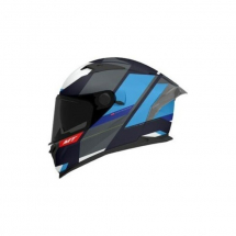 MT Full-face helmet BRAKER SV CHENTO C7 blue matt S