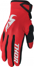 THOR Off-road gloves SECTOR red S