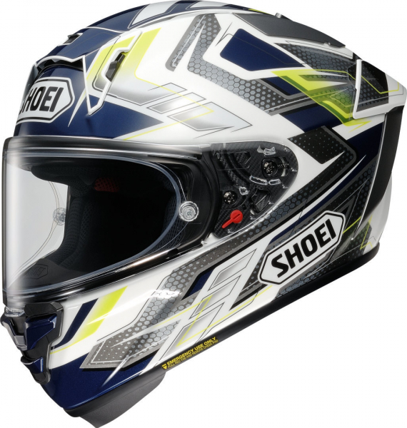 SHOEI Full-face helmet X-SPR PRO blue/yellow XS