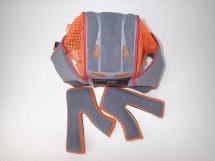 Полстеры на шлем X-TORM оранжевый L