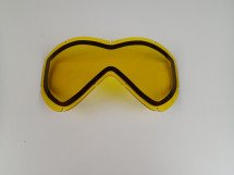 POLYWEL Goggles lenses DOUBLE LENS WARP yellow